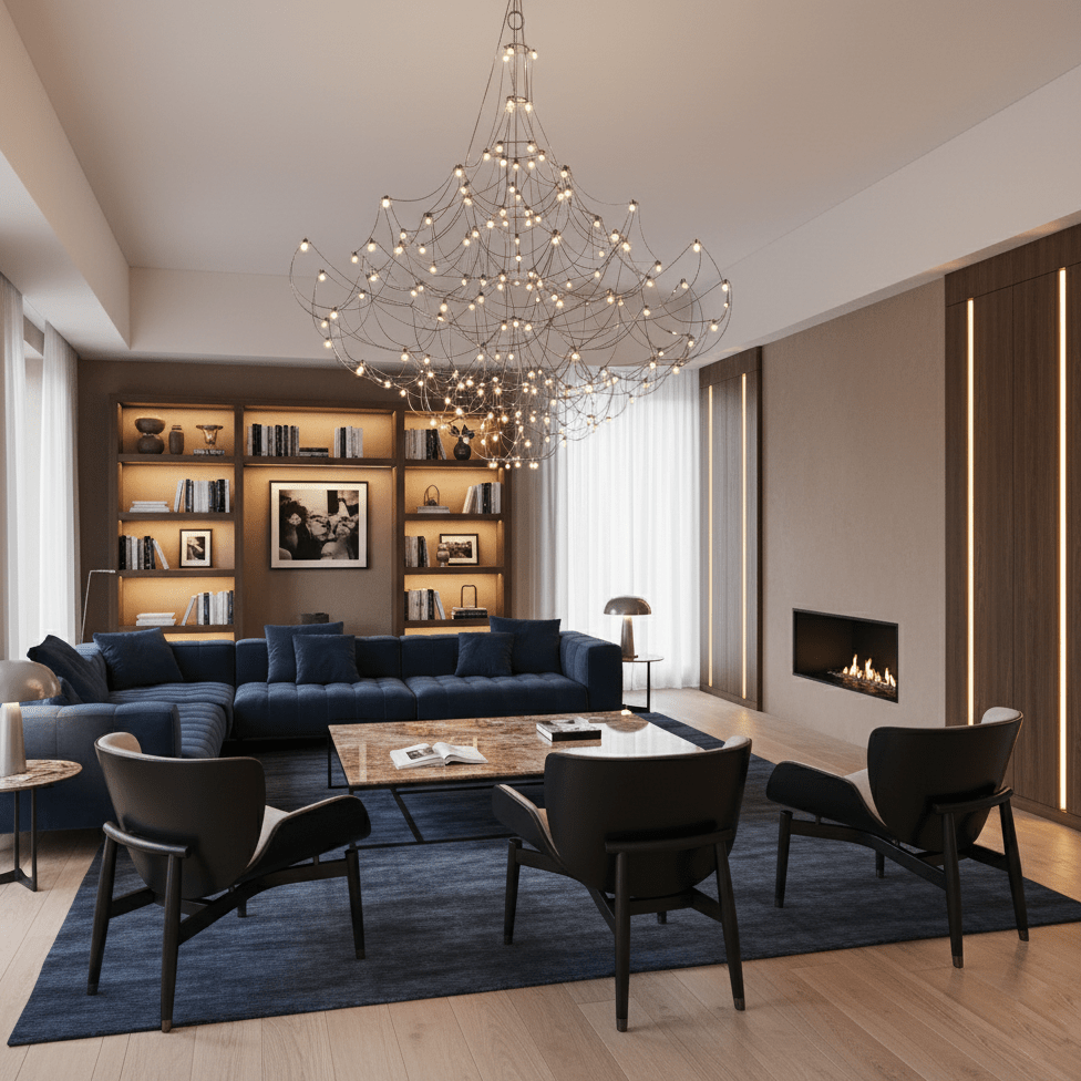 Amos Light Group Chandelier - Vakkerlight