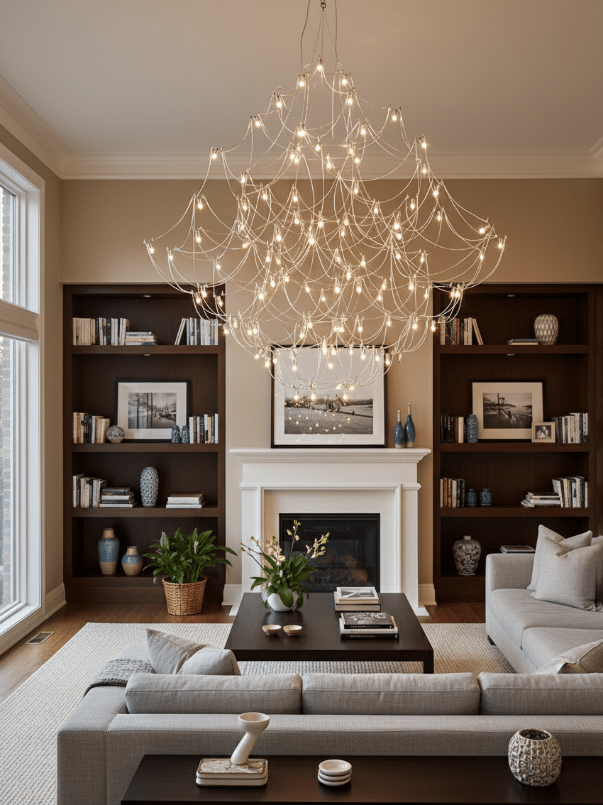 Amos Light Group Chandelier - Vakkerlight