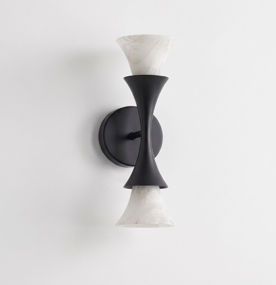 Amphora Alabaster Wall Sconce