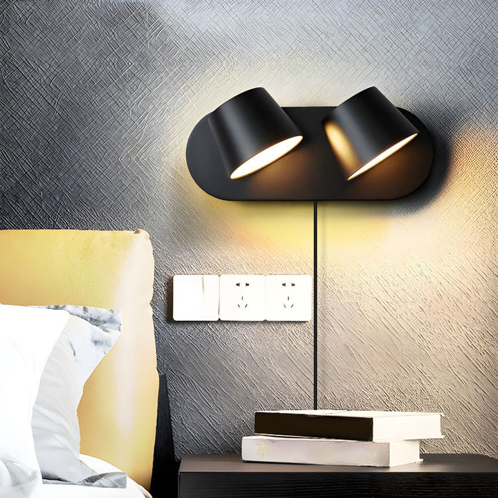 Angle Adjustable Plug - in Wall Lamp - Vakkerlight