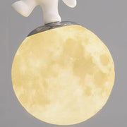 Animal And Moon Pendant Light