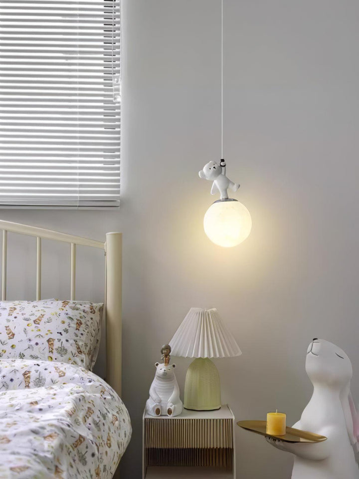 Animal And Moon Pendant Light - Vakkerlight