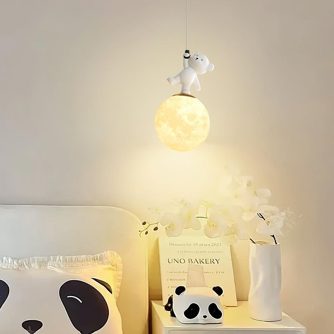 Animal And Moon Pendant Light - Vakkerlight