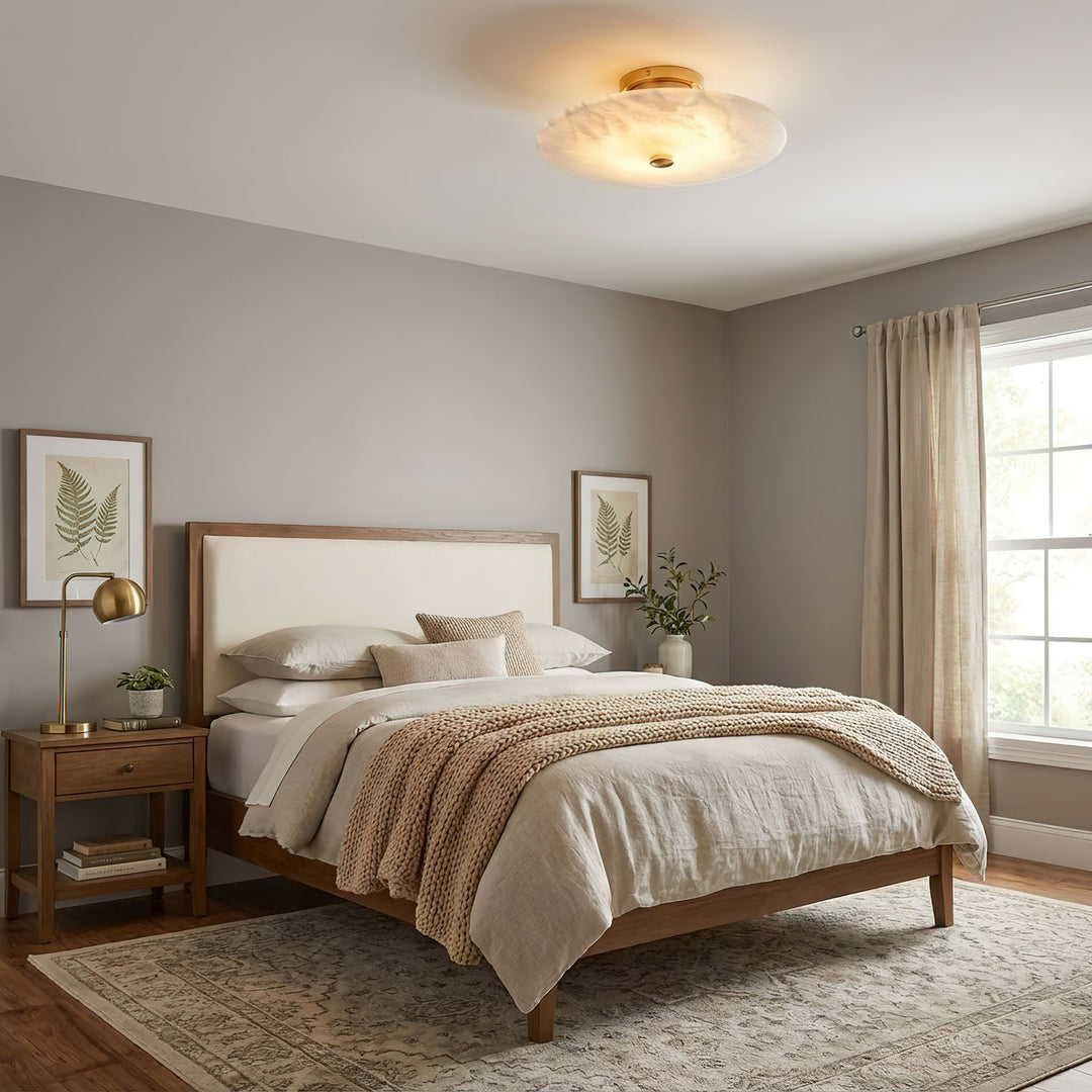 Ankeny Alabaster Ceiling Lamp - Vakkerlight