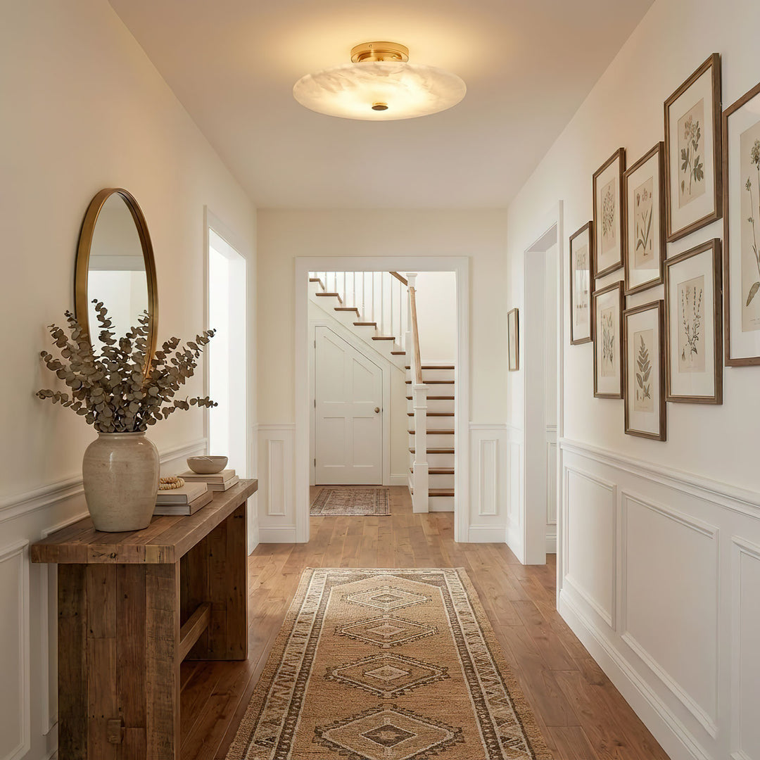 Ankeny Alabaster Ceiling Lamp - Vakkerlight