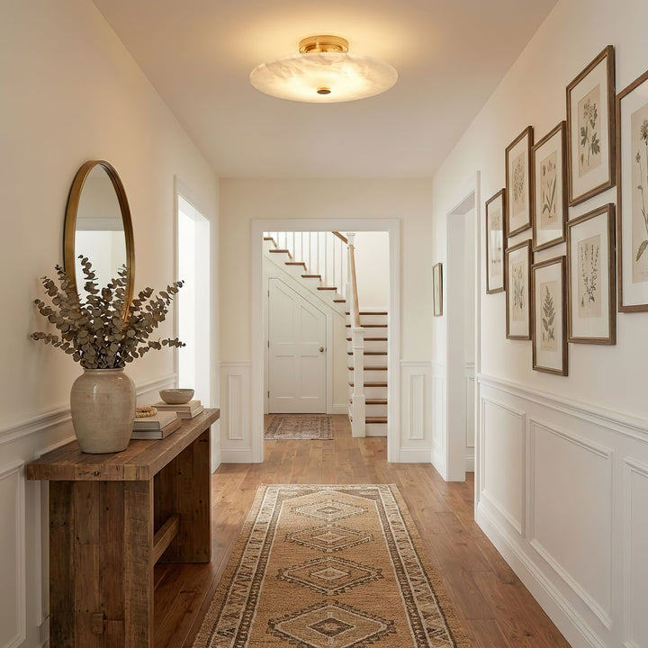 Ankeny Alabaster Ceiling Lamp - Vakkerlight