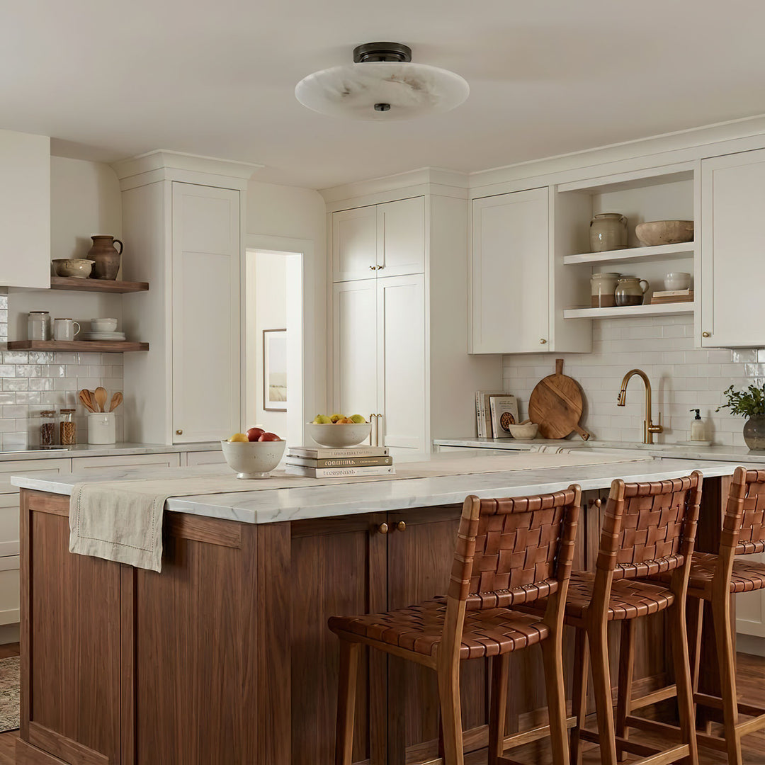 Ankeny Alabaster Ceiling Lamp - Vakkerlight