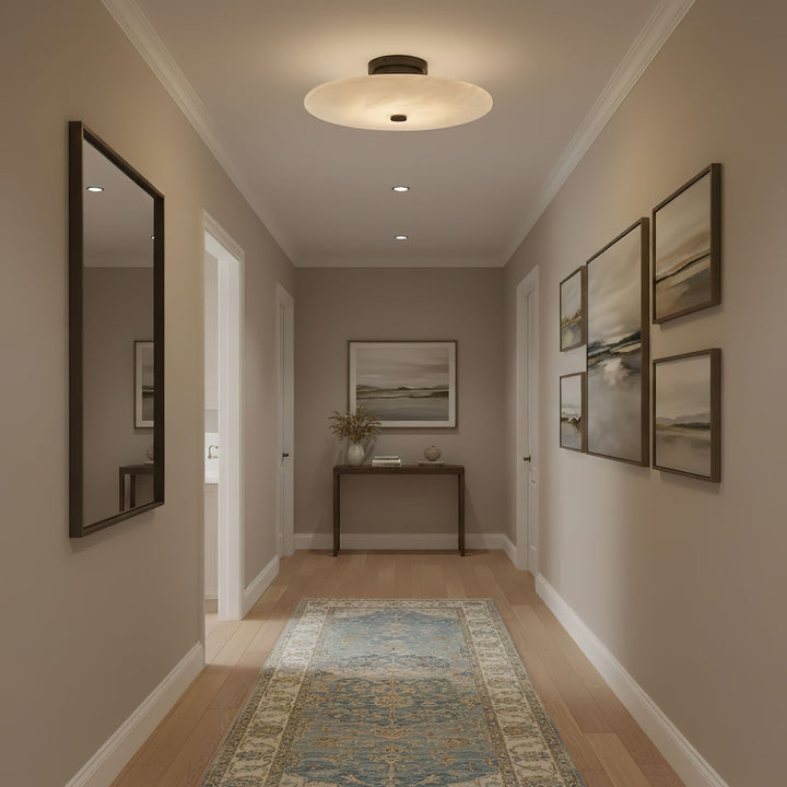 Ankeny Alabaster Ceiling Lamp - Vakkerlight