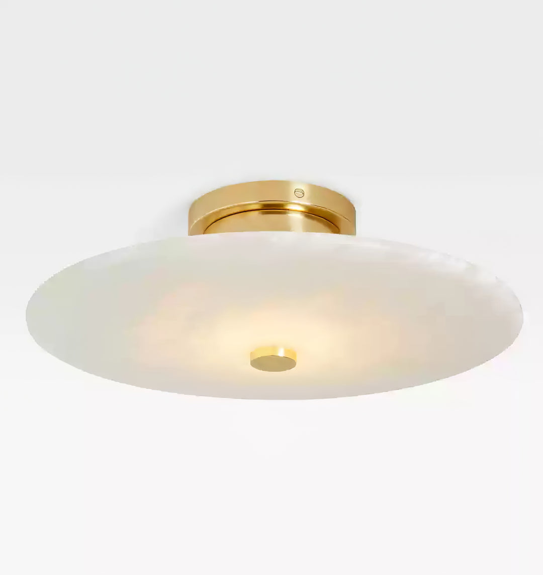 Ankeny Alabaster Ceiling Lamp - Vakkerlight