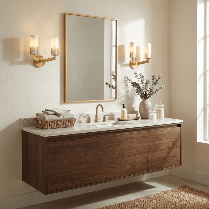 Ansel Alabaster Wall Sconce - Vakkerlight