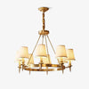 Antique Brass Chandelier - Vakkerlight