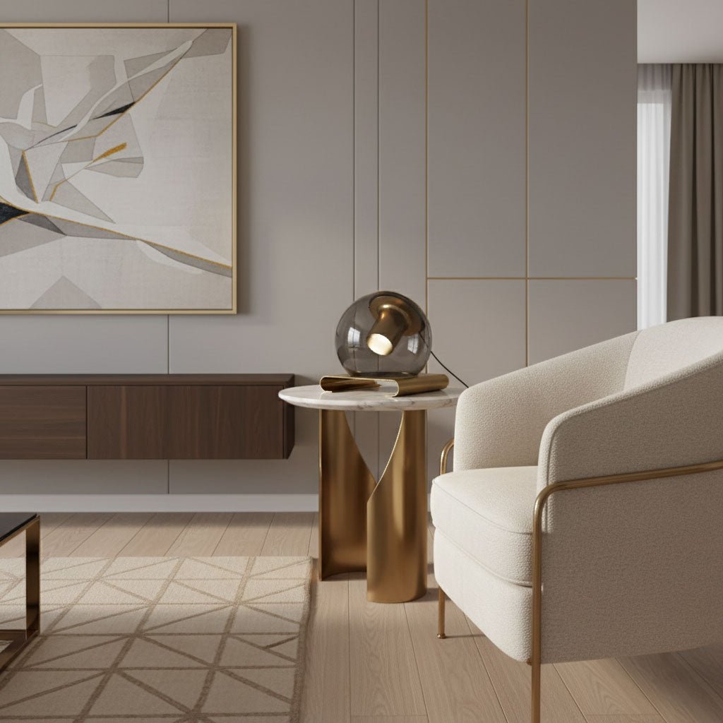 Anvia Glass Table Lamp - Vakkerlight