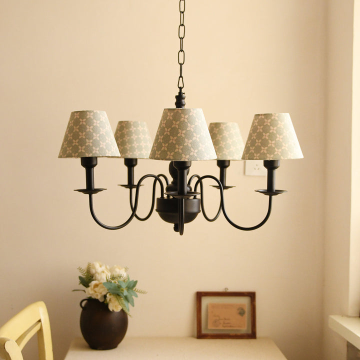 Aoni Floral Arm Chandelier