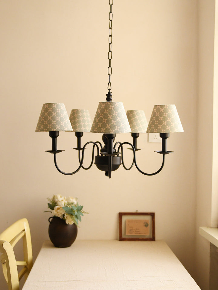 Aoni Floral Arm Chandelier