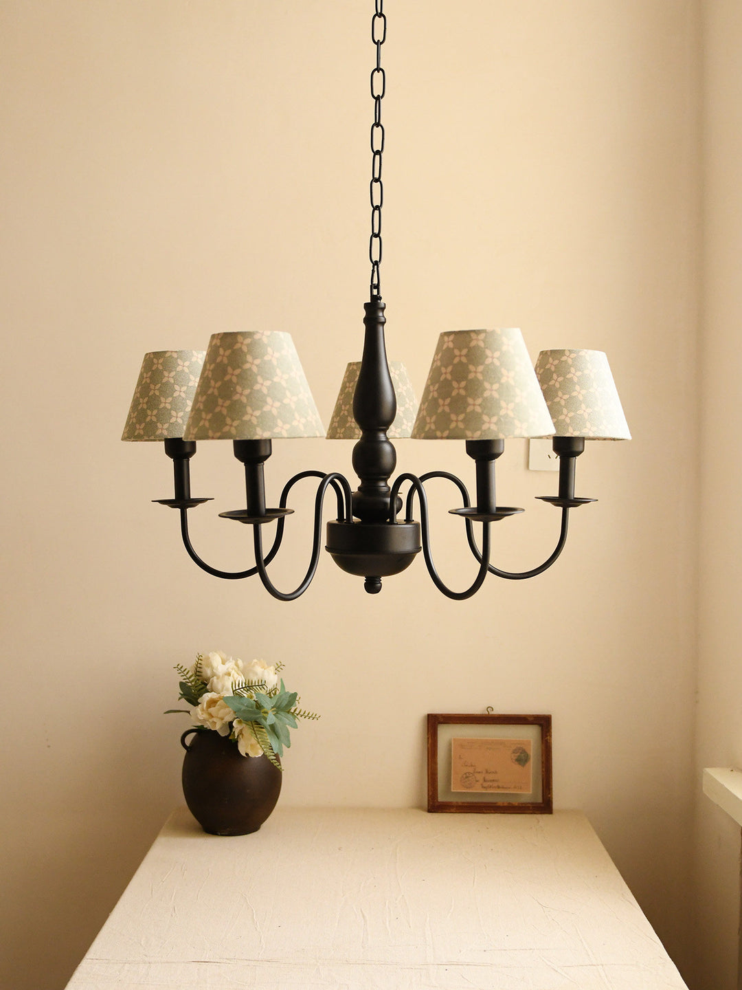 Aoni Floral Arm Chandelier