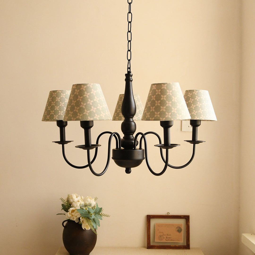 Aoni Floral Arm Chandelier