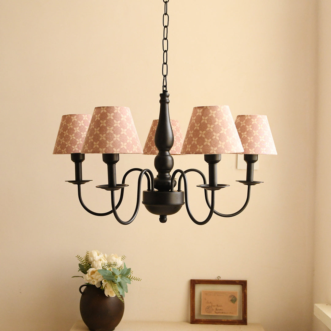 Aoni Floral Arm Chandelier