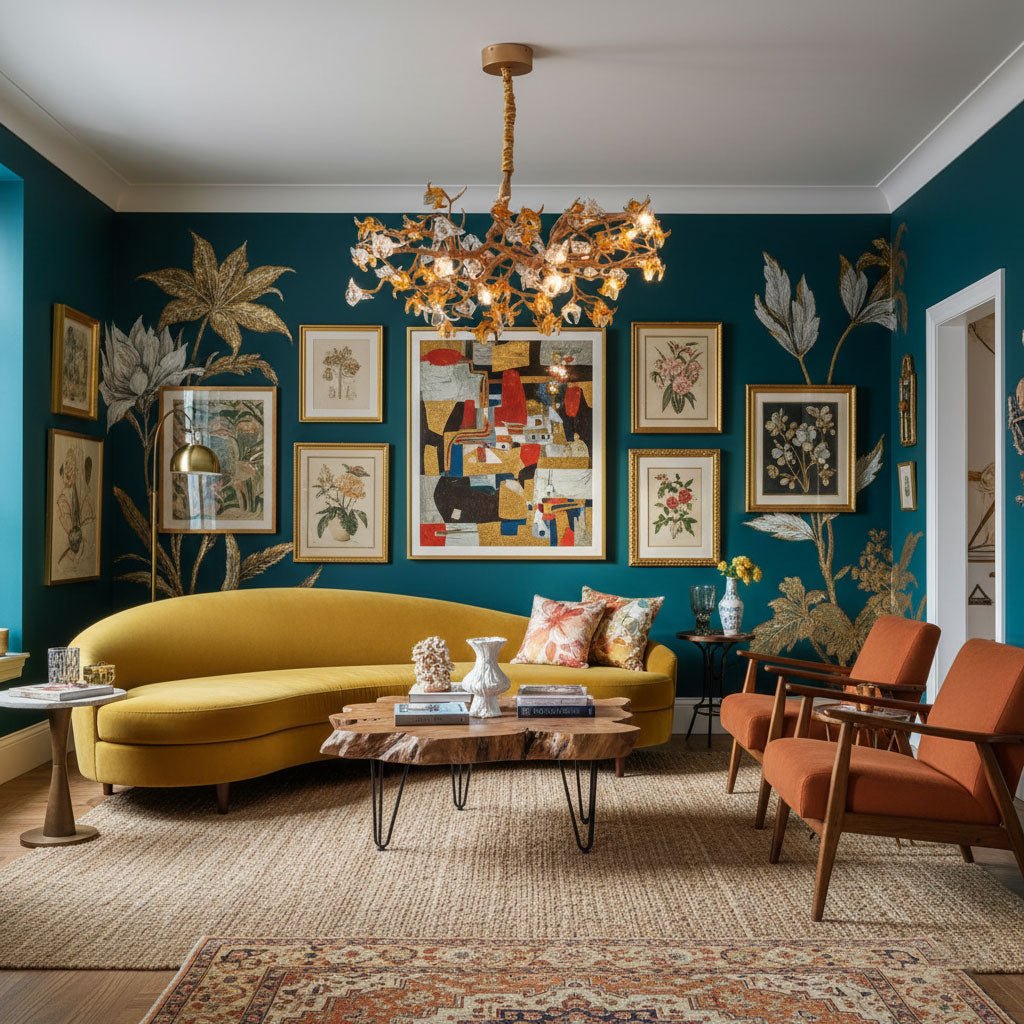 Aosta Brass Branch Chandelier - Vakkerlight