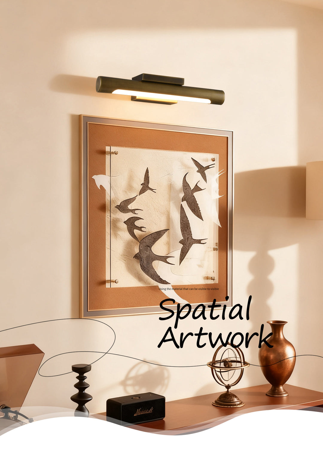 Apollo Brass Wall Light