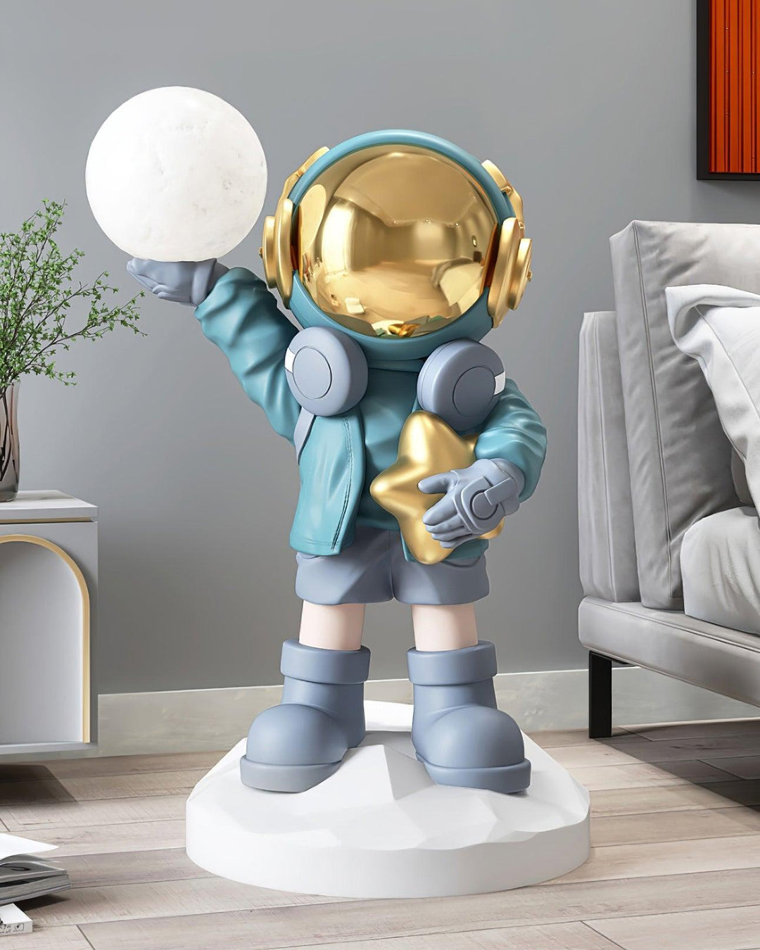 Apollo Astronaut Built-in Battery Floor Lamp - Vakkerlight