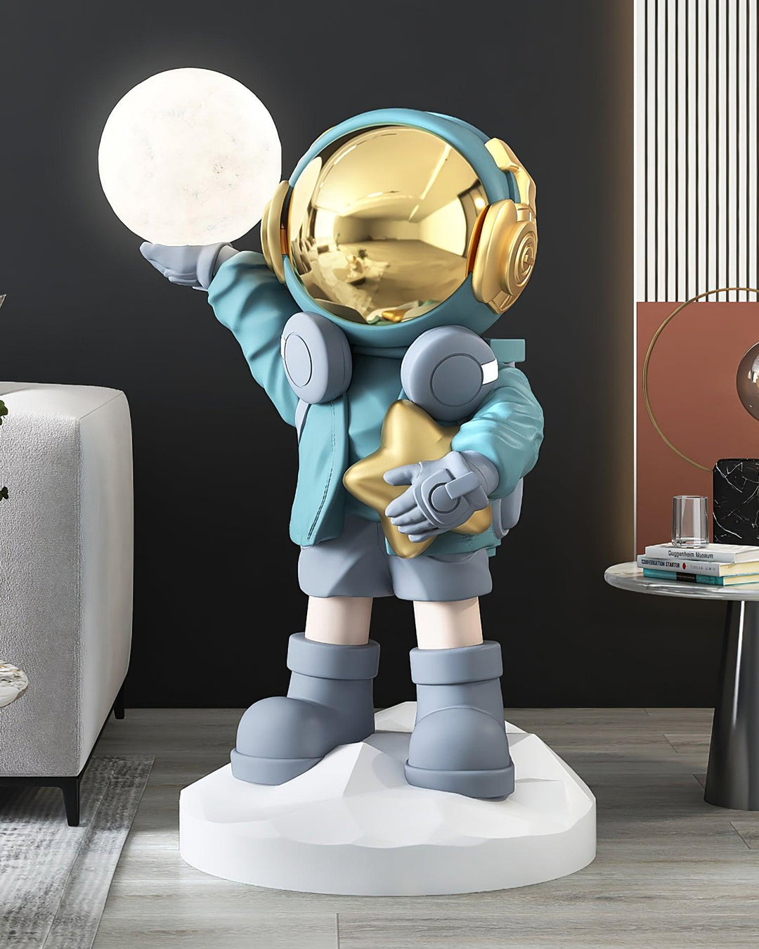 Apollo Astronaut Built-in Battery Floor Lamp - Vakkerlight