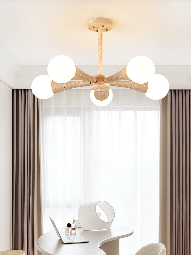 Arbor Travertine Chandelier - Vakkerlight