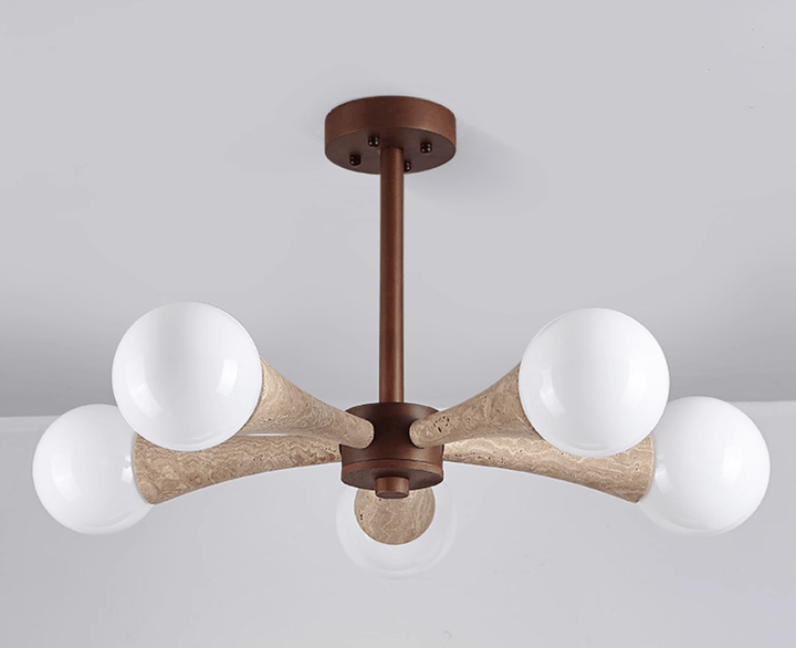 Arbor Travertine Chandelier - Vakkerlight
