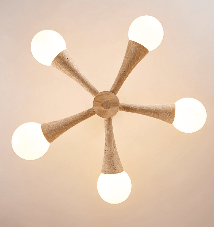 Arbor Travertine Chandelier - Vakkerlight