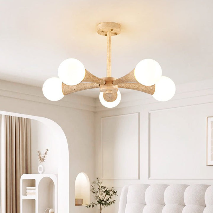 Arbor Travertine Chandelier - Vakkerlight