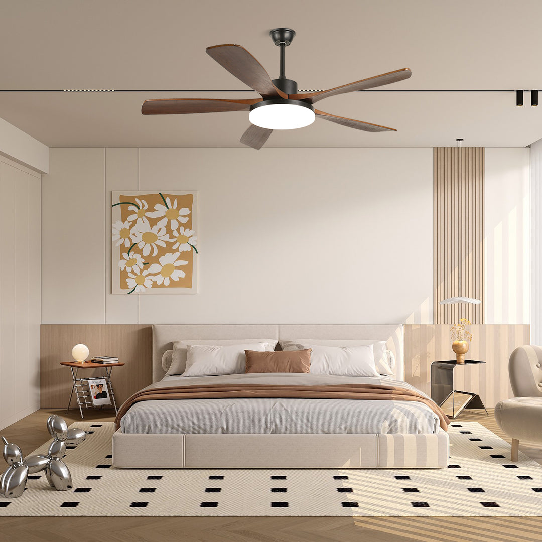 Keltis 48"/52" Ceiling Fan Light - Vakkerlight