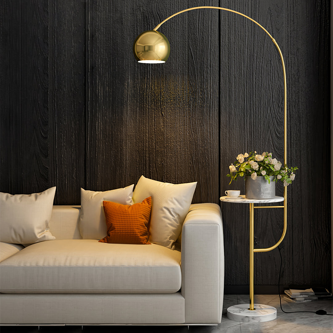 Arc Nightstand Floor Lamp - Vakkerlight