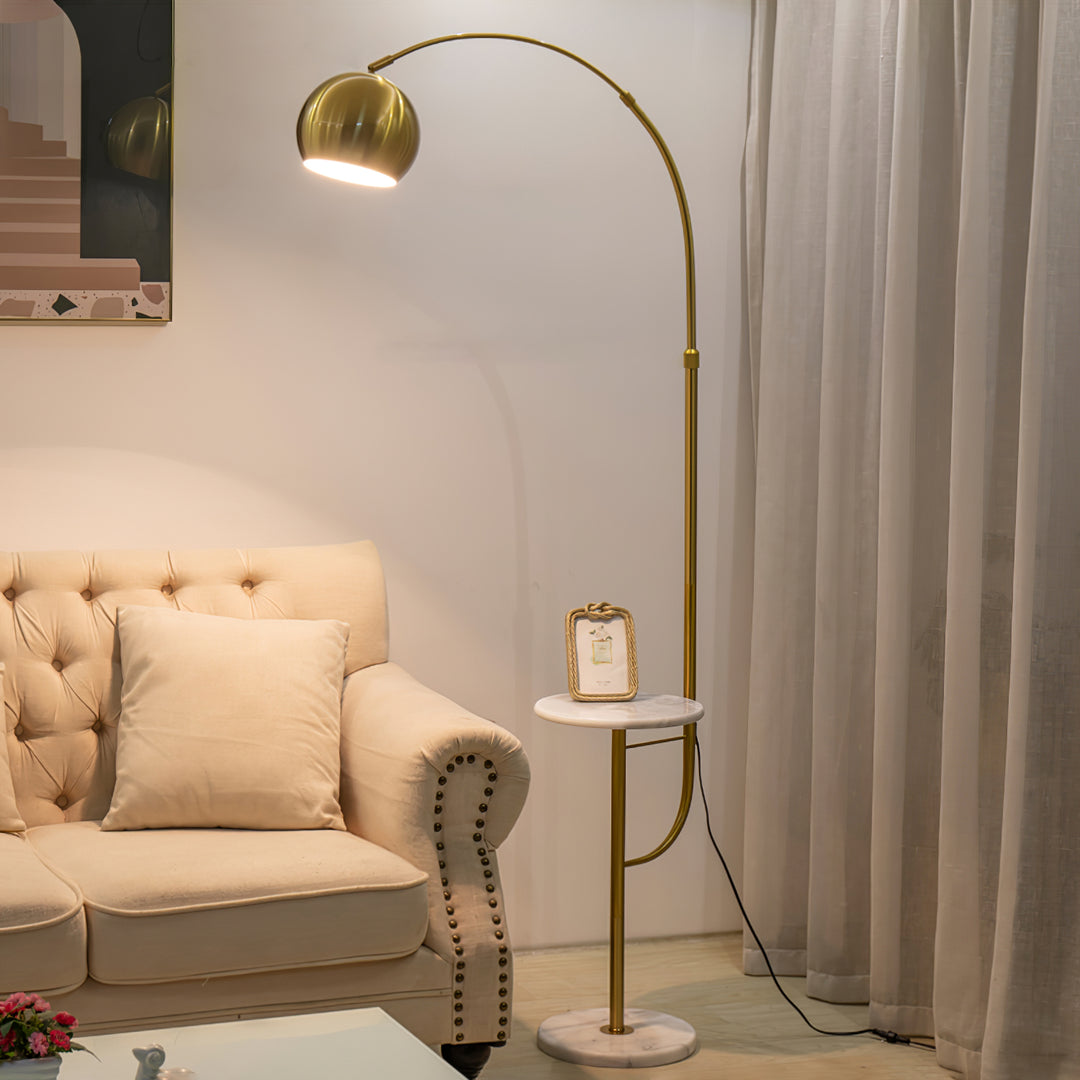 Arc Nightstand Floor Lamp - Vakkerlight