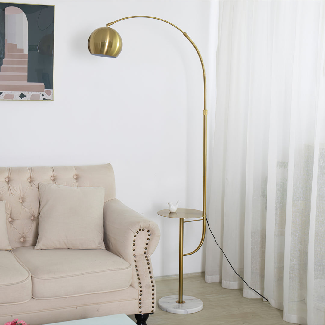 Arc Nightstand Floor Lamp - Vakkerlight