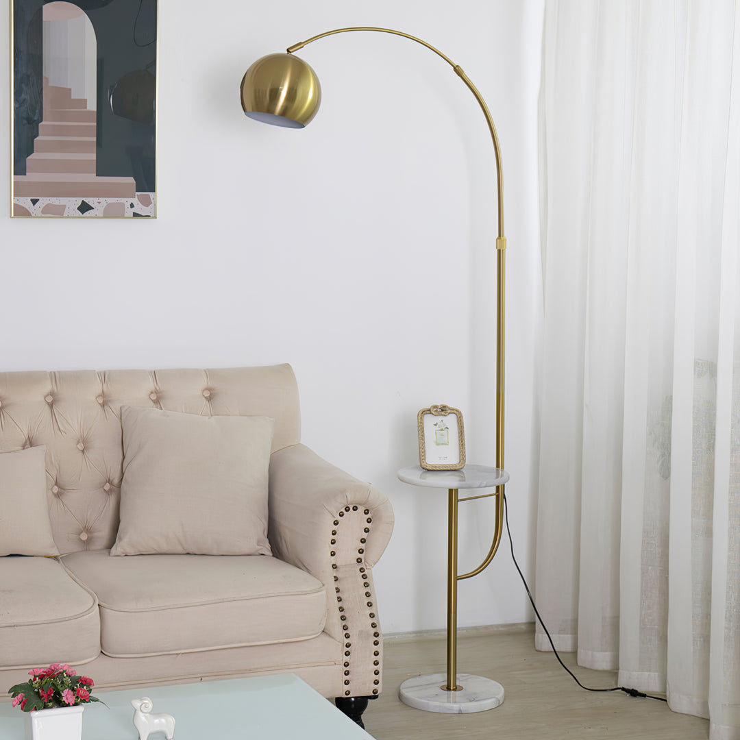 Arc Nightstand Floor Lamp - Vakkerlight