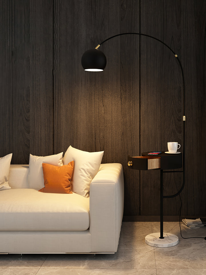 Arc Nightstand Floor Lamp - Vakkerlight