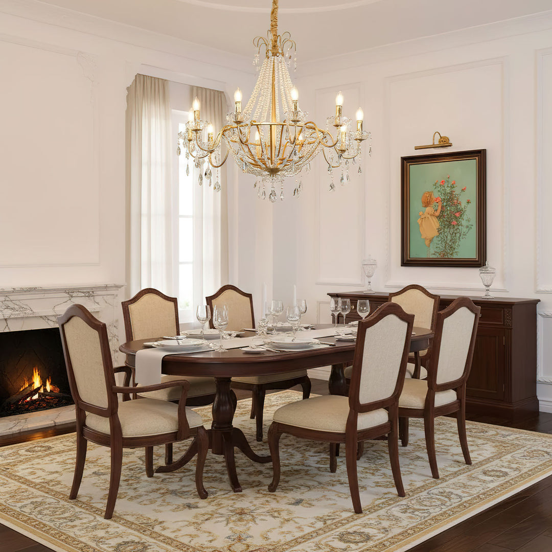 Arcadia Gold Chandelier - Vakkerlight