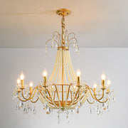 Arcadia Gold Chandelier - Vakkerlight