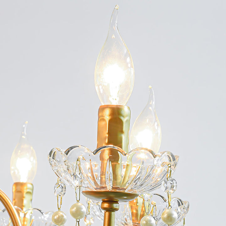 Arcadia Gold Chandelier - Vakkerlight