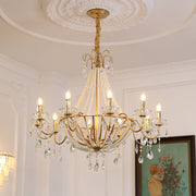 Arcadia Gold Chandelier - Vakkerlight