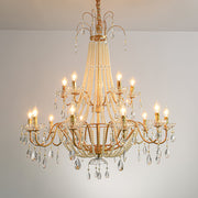 Arcadia Gold Chandelier - Vakkerlight