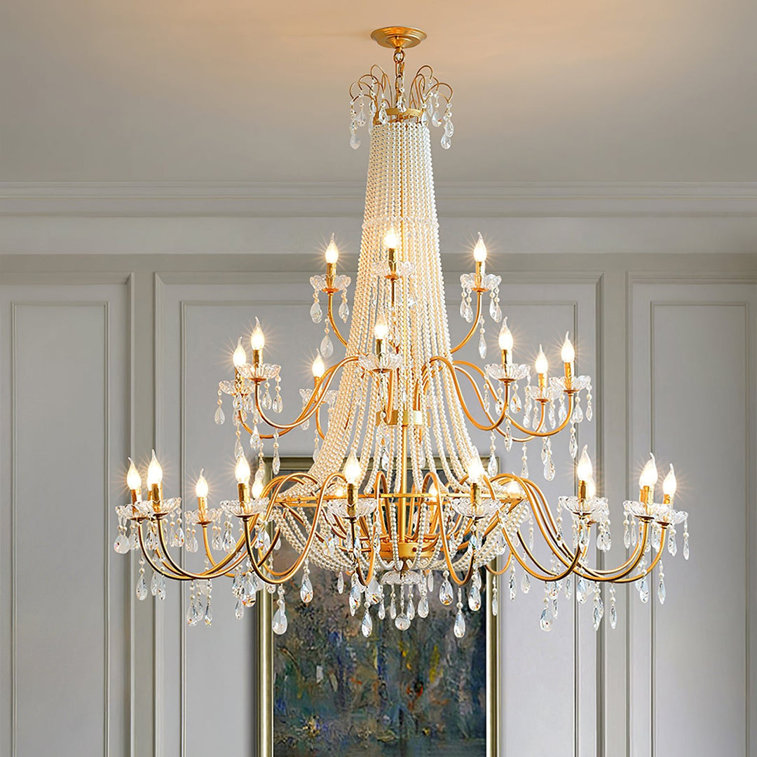 Arcadia Gold Chandelier - Vakkerlight