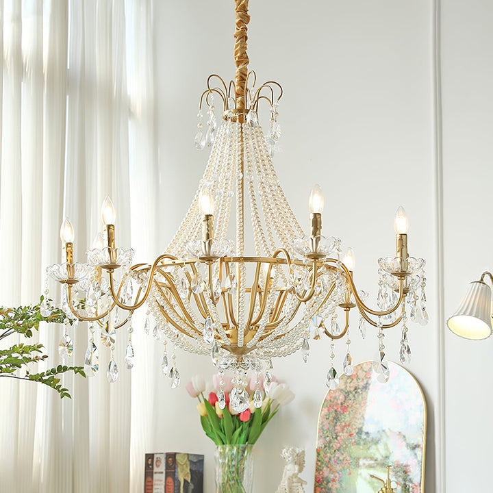 Arcadia Gold Chandelier - Vakkerlight