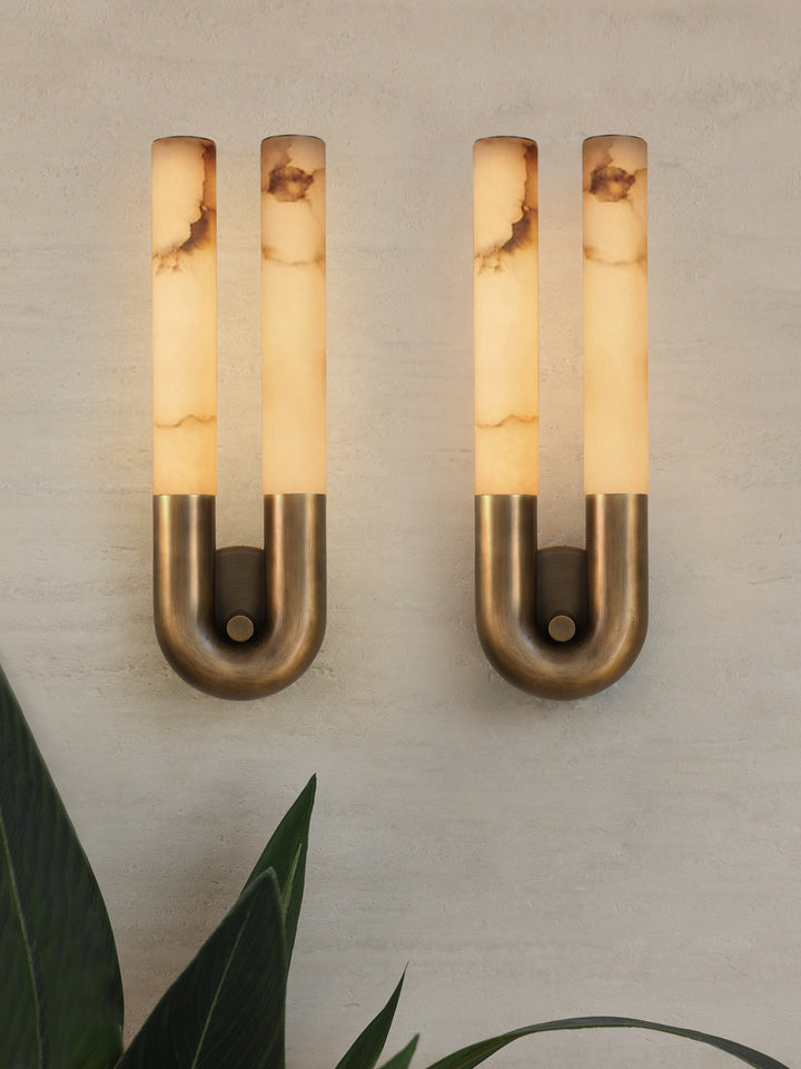 Arch Alabaster Sconce - Vakkerlight