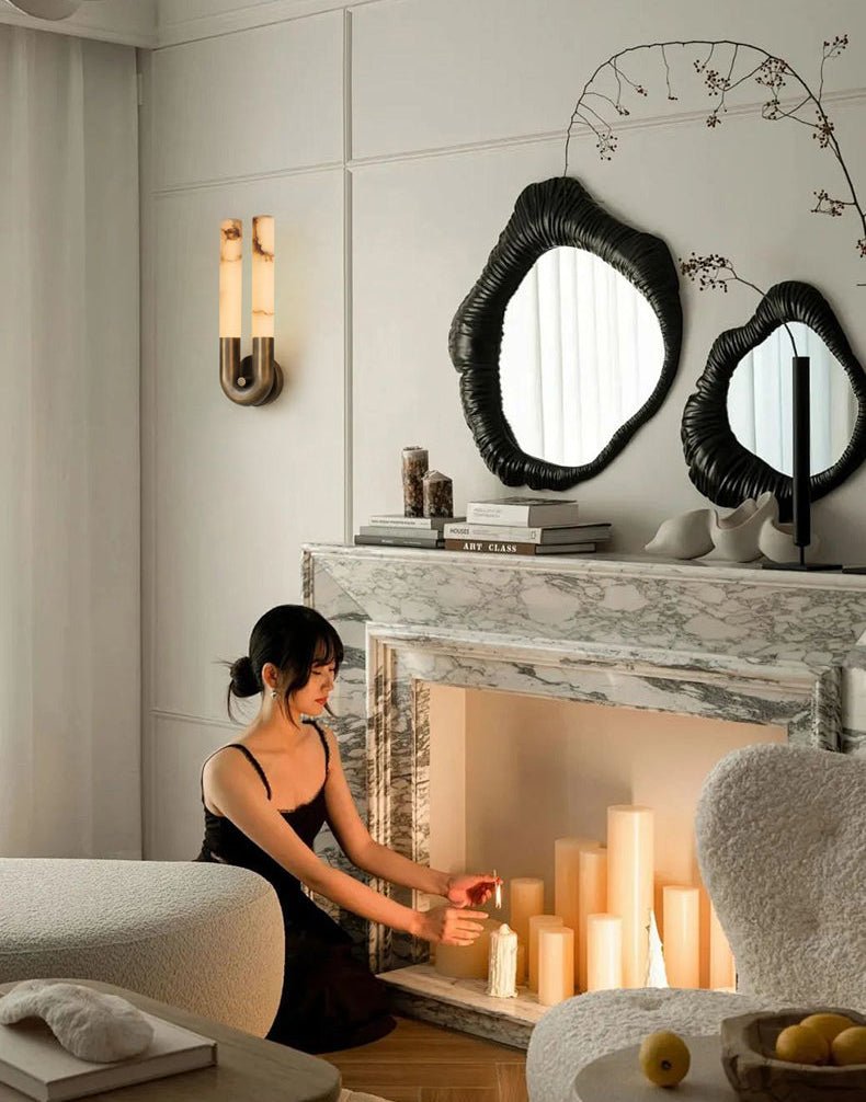 Arch Alabaster Sconce - Vakkerlight