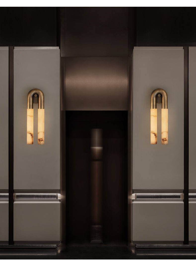 Arch Alabaster Sconce - Vakkerlight