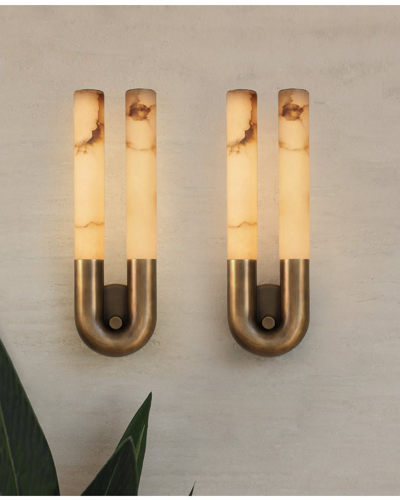 Arch Alabaster Sconce - Vakkerlight