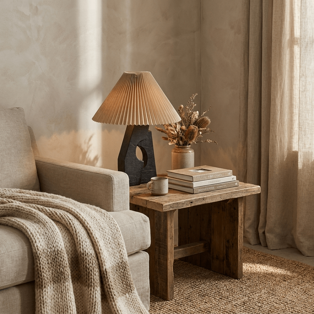 Arch Form Pleated Table Lamp - Vakkerlight