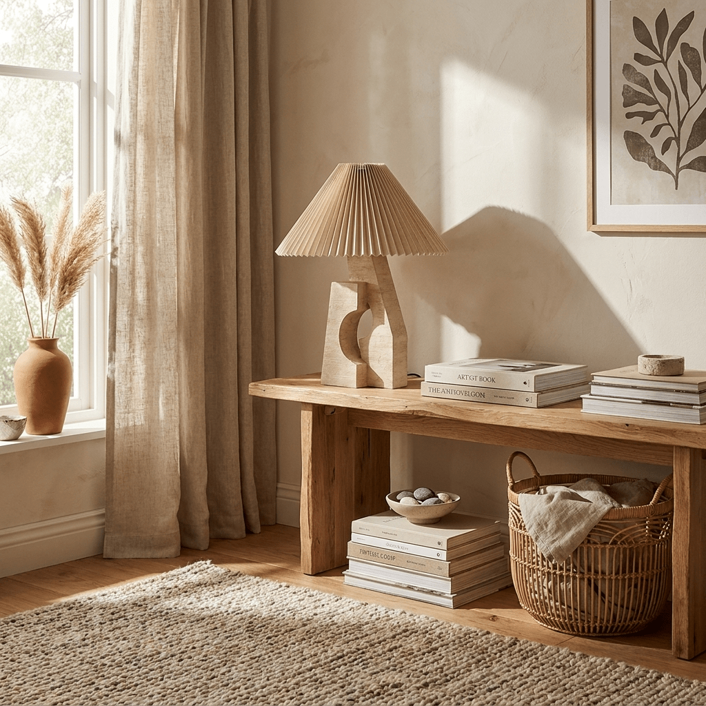 Arch Form Pleated Table Lamp - Vakkerlight