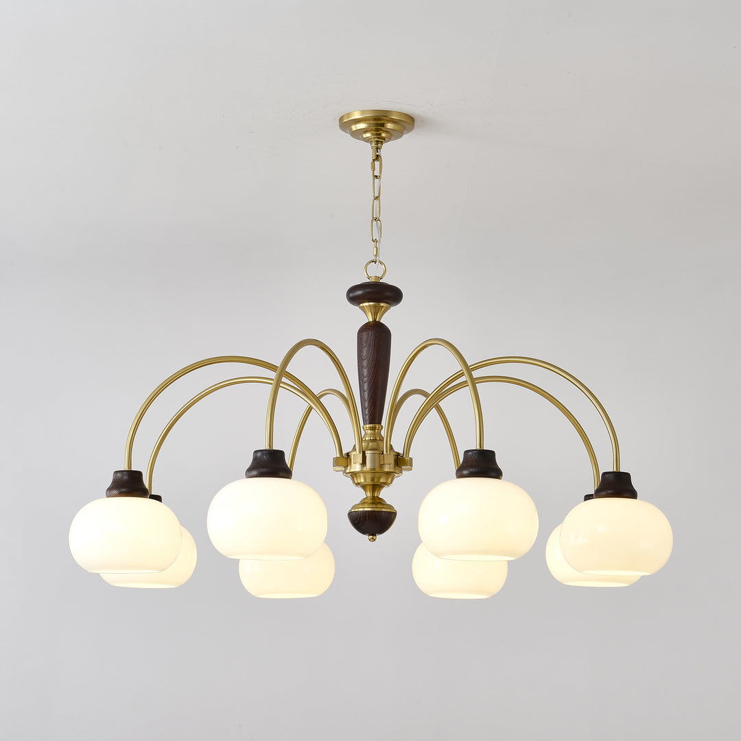 Arched Globe Chandelier