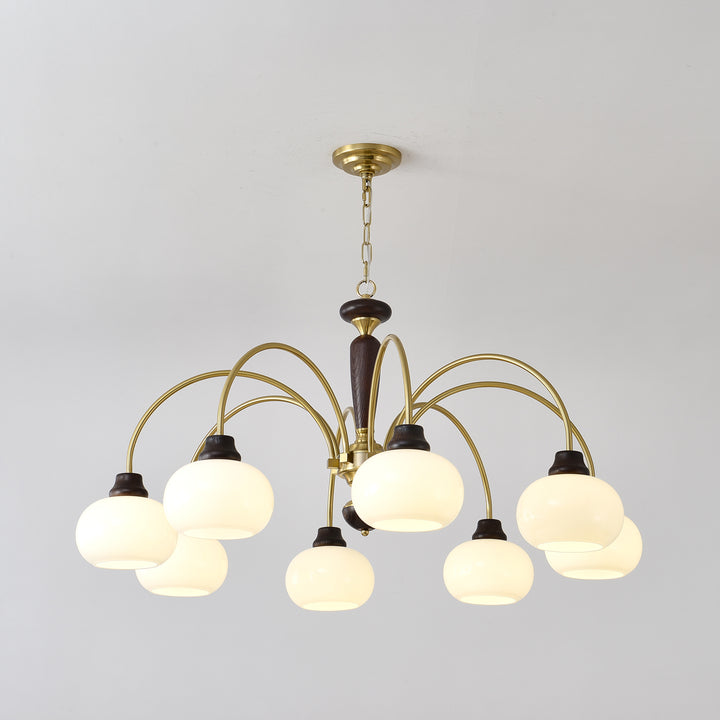 Arched Globe Chandelier